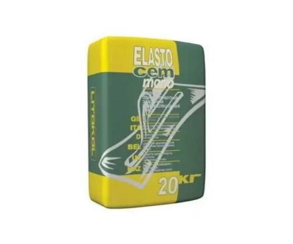 Смесь гидроизоляционная однокомпонентная эластичная на цементной основе Elastocem Mono (20 кг.)